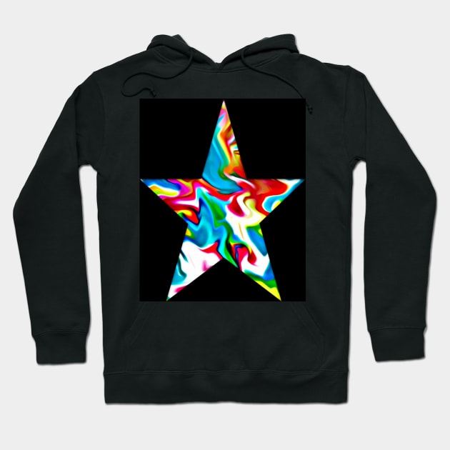 Ghost star black 5 Hoodie by YamyMorrell